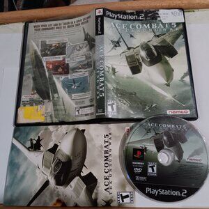 Ace Combat 5 PS2 Tested Playstation 2 Video Game